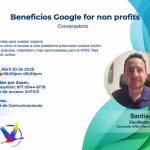Beneficios Google for non profits - conversatorio
