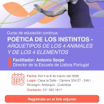 Curso de Educación continua: Poética de los Instintos...  con Antonio Sarpe