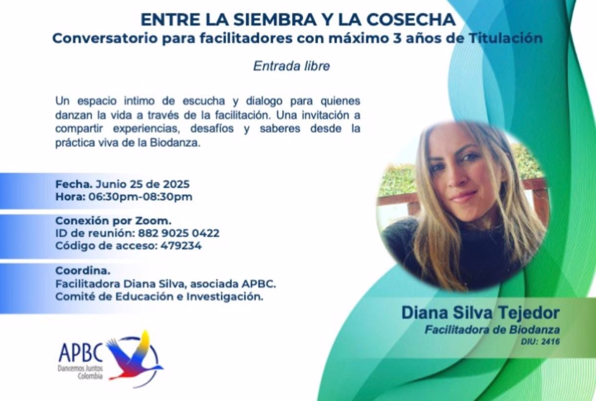 Conversatorio para facilitadores: entre la siembra y la cosecha.