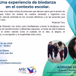 Taller online para facilitadores: experiencia de biodanza en el contexto escolar. Con Adriana Villamarin