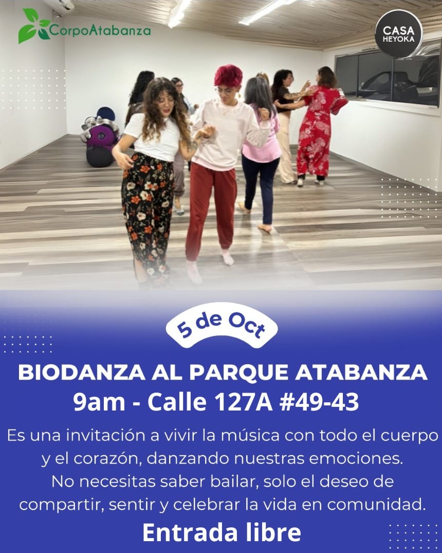 Aula Abierta en Bogotá: Biodanza al Parque Atabanza