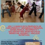 Grupo semanal de Biodanza con Marcela en Rionegro, Antioquia todos los viernes.