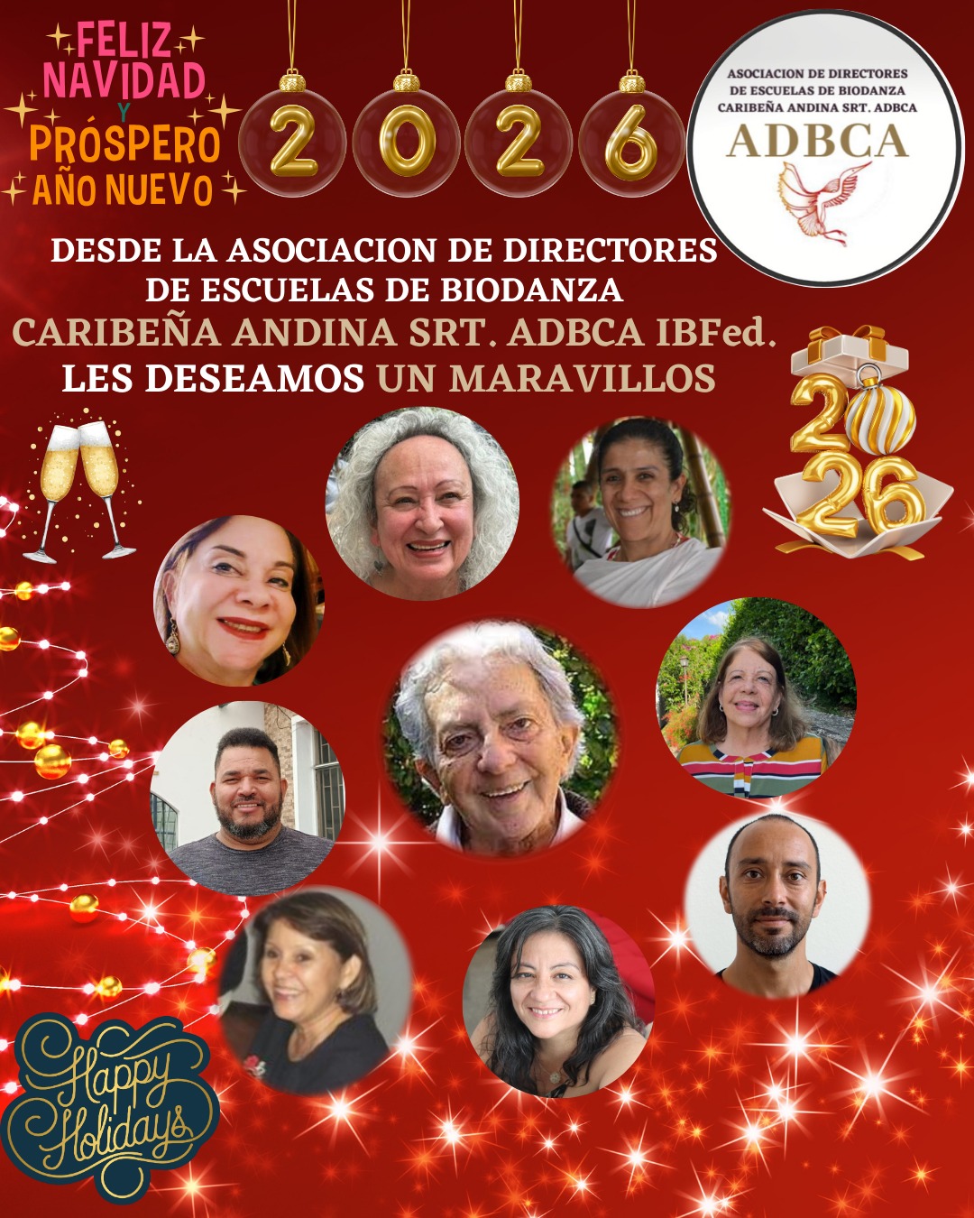 ¡Feliz Navidad y Próspero año 2026! les deseamos desde ADBCA IBFed