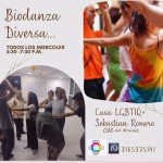 Grupo regular de Biodanza Diversa LGBTIQ + población afro y otrxs. en Bogotá
