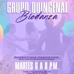 Grupo regular de Biodanza en Medellín: frecuencia quincenal los martes