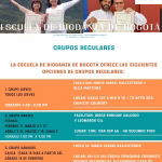 Grupo regular de Biodanza en Bogotá, martes y jueves.