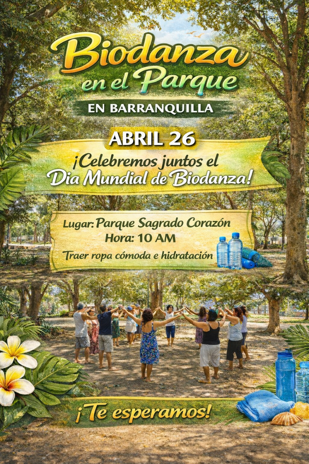 Celebración del Día Mundial de Biodanza en Barranquilla